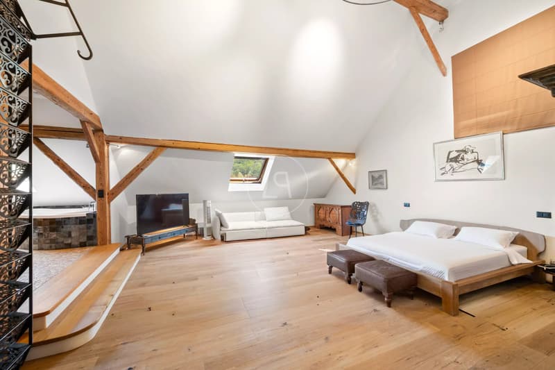 Superbe bâtisse avec charme et piscine proche de Lausanne (10)