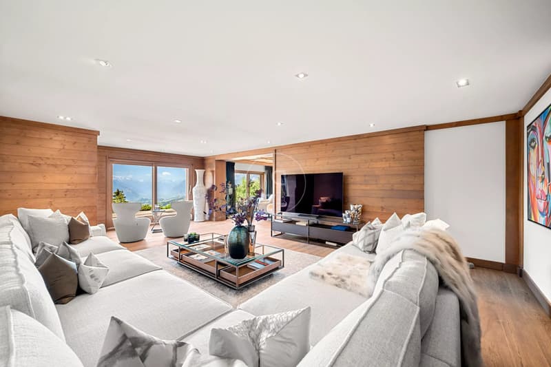 Superbe chalet avec vue panoramique à Crans/Lens (7)