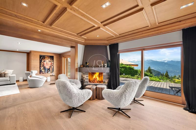 Superbe chalet avec vue panoramique à Crans/Lens (4)