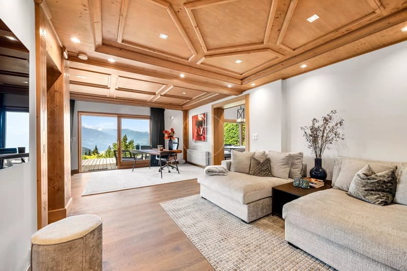 Superbe chalet avec vue panoramique à Crans/Lens (12)