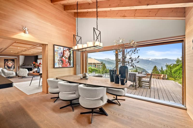 Superbe chalet avec vue panoramique à Crans/Lens (13)