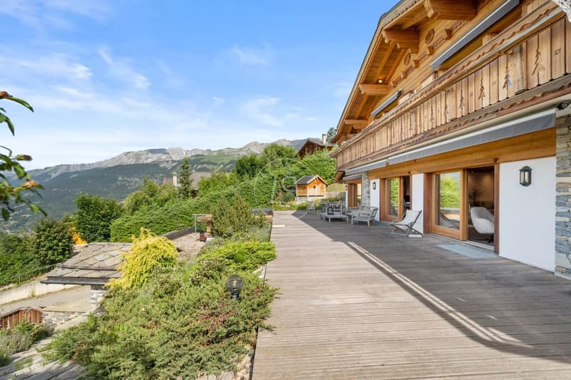 Superbe chalet avec vue panoramique à Crans/Lens (5)