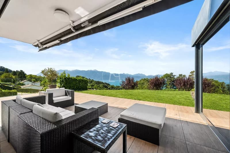 Magnifique appartement moderne avec vue panoramique au-dessus de Lutry (7)