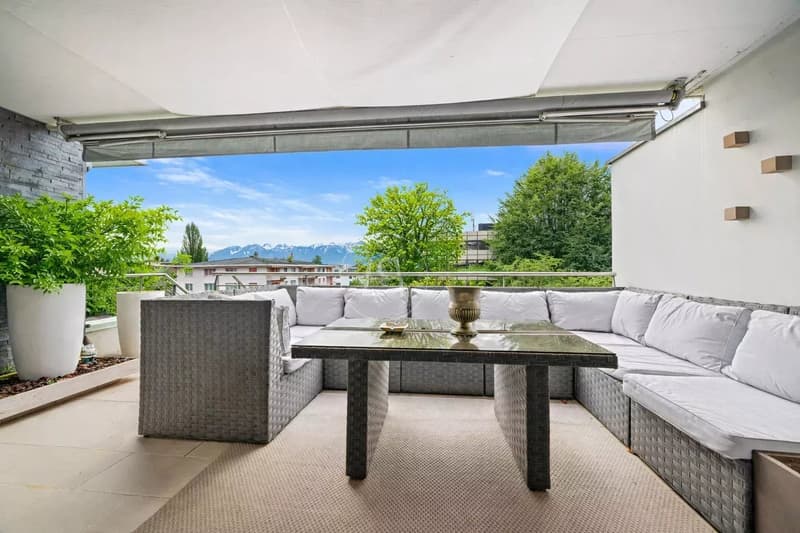 Bel appartement clé en main avec terrasse et jardin au coeur de Pully (6)