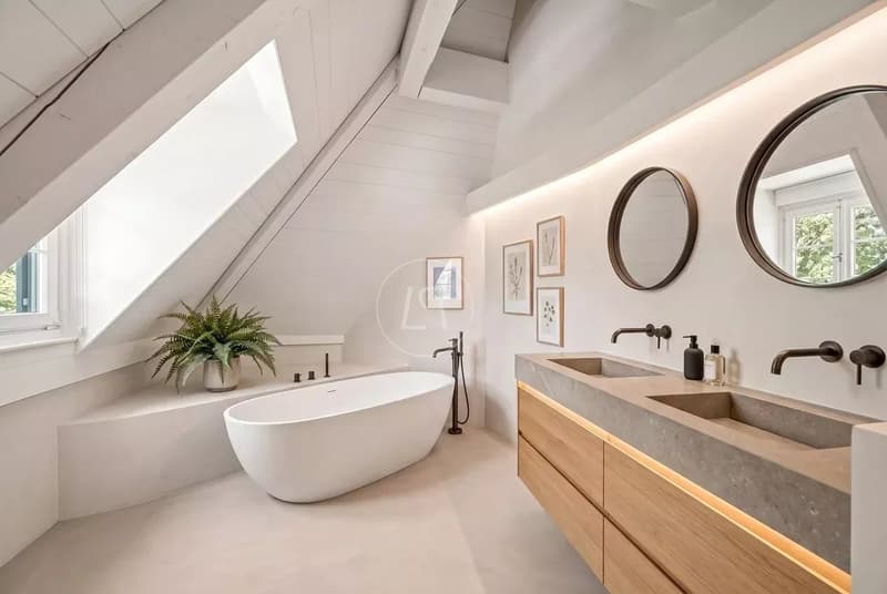 Très belle propriété "pied dans l'eau" à fort potentiel , St Prex (6)