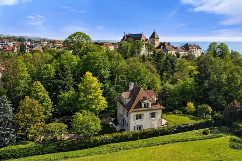 Superbe propriété rénovée du début du siècle au coeur de Nyon (1)