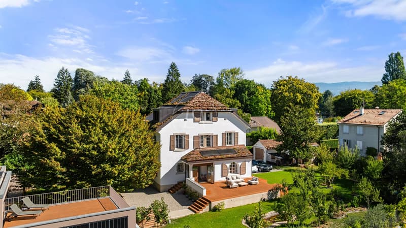 Elégante Maison de maître rénovée au coeur de Chêne-Bougeries (1)