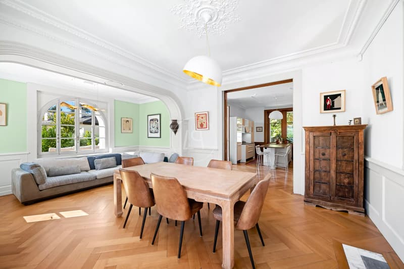 Elégante Maison de maître rénovée au coeur de Chêne-Bougeries (3)