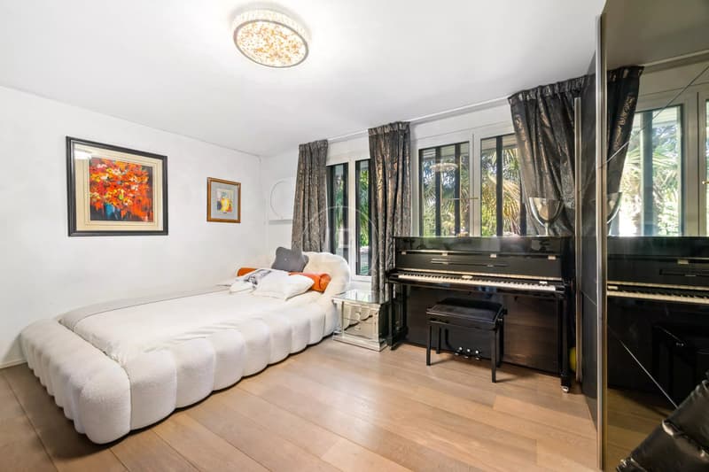 Superbe propriété contemporaine au calme, à Thônex (13)