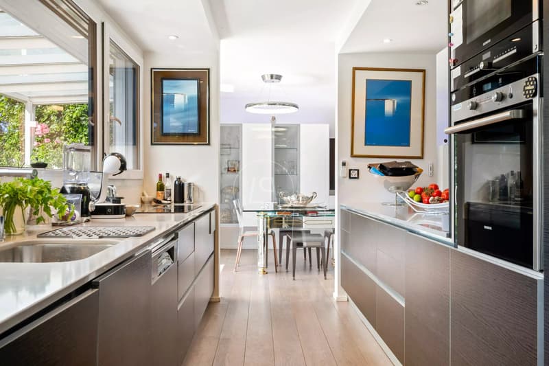 Superbe propriété contemporaine au calme, à Thônex (6)