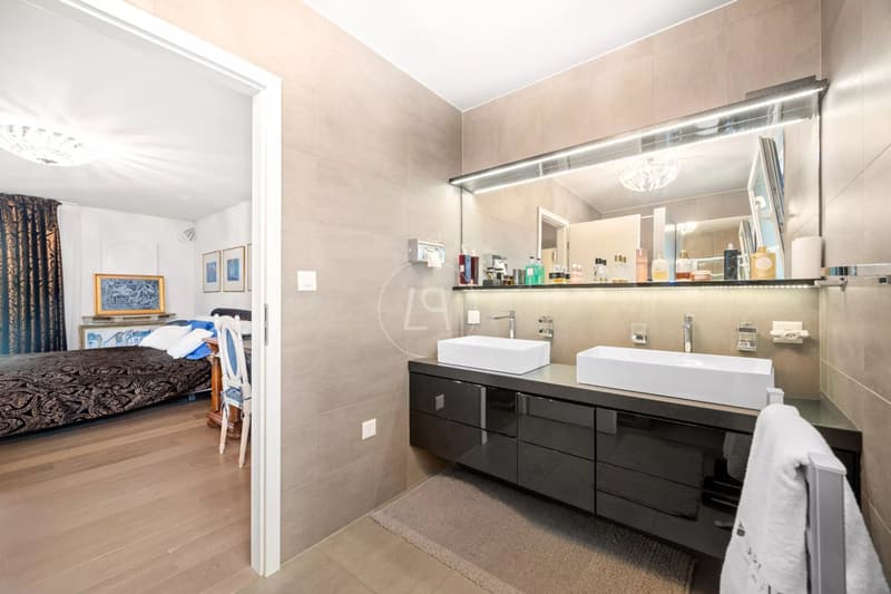 Superbe propriété contemporaine au calme, à Thônex (12)