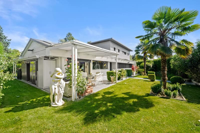 Superbe propriété contemporaine au calme, à Thônex (5)
