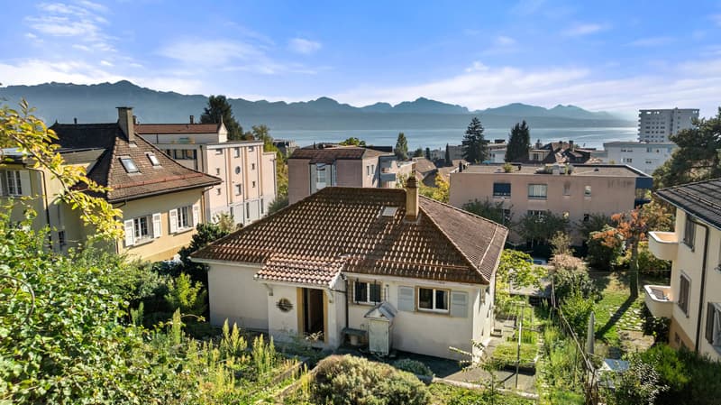 Lausanne Sous-Gare - Villa individuelle avec potentiel d'agrandissement (1)