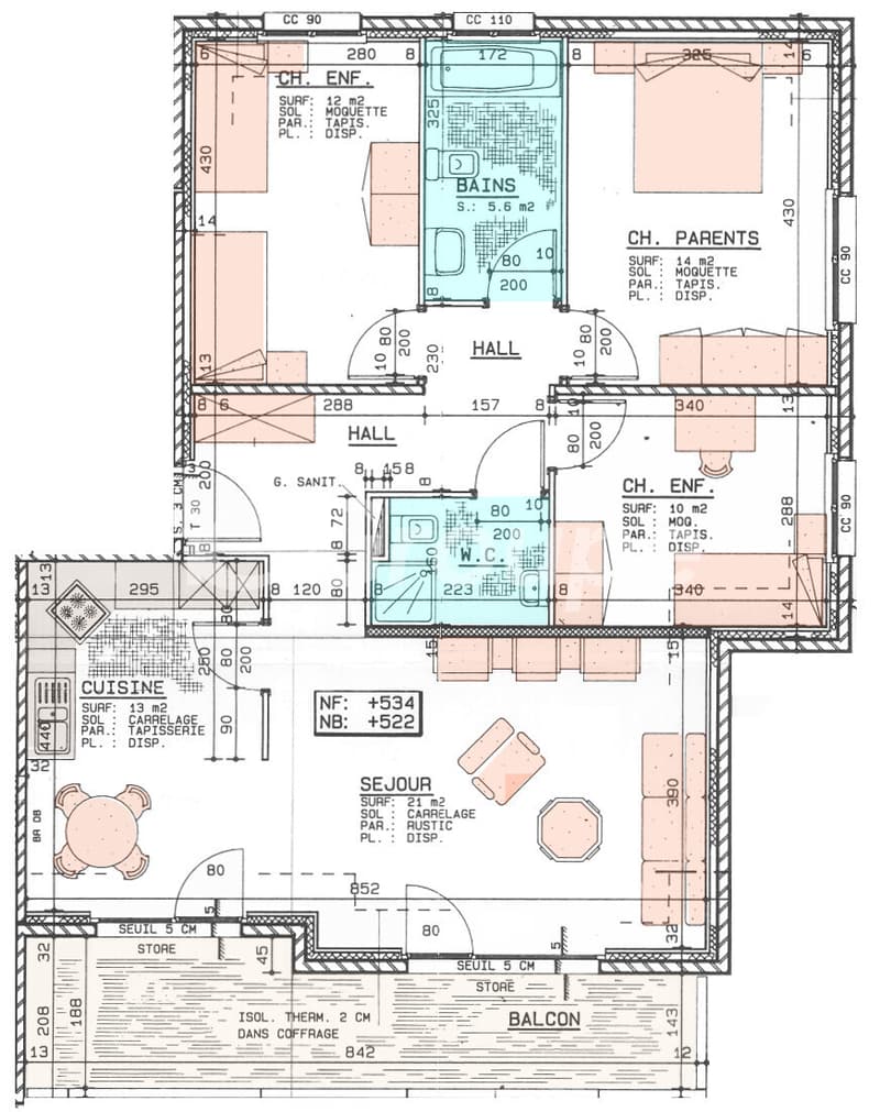 1 appartement de 4.5 pces à vendre à Grimisuat (12)