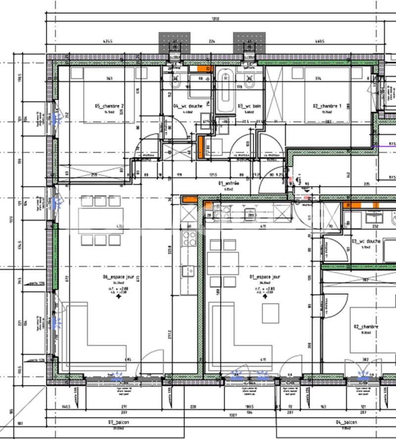 4 appartements de 3.5 pièces à vendre (8)