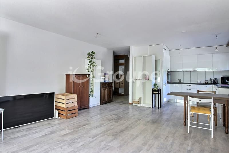 Appartement de 3.5 pièces au rez-de-chaussée dans un quartier calme. (2)