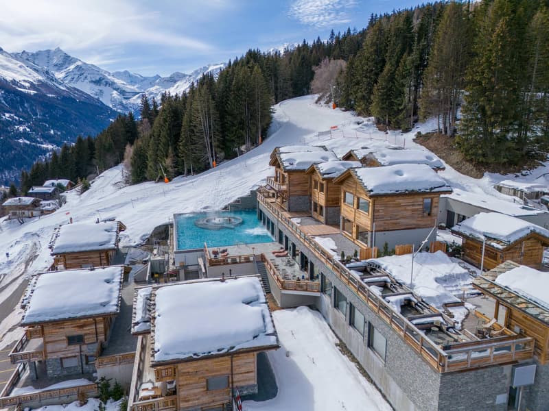 Chalet neuf de standing ski in/out dans le complexe Dixence Resort (13)