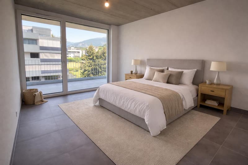 Magnifique attique de 4,5 pièces avec grand balcon (4)