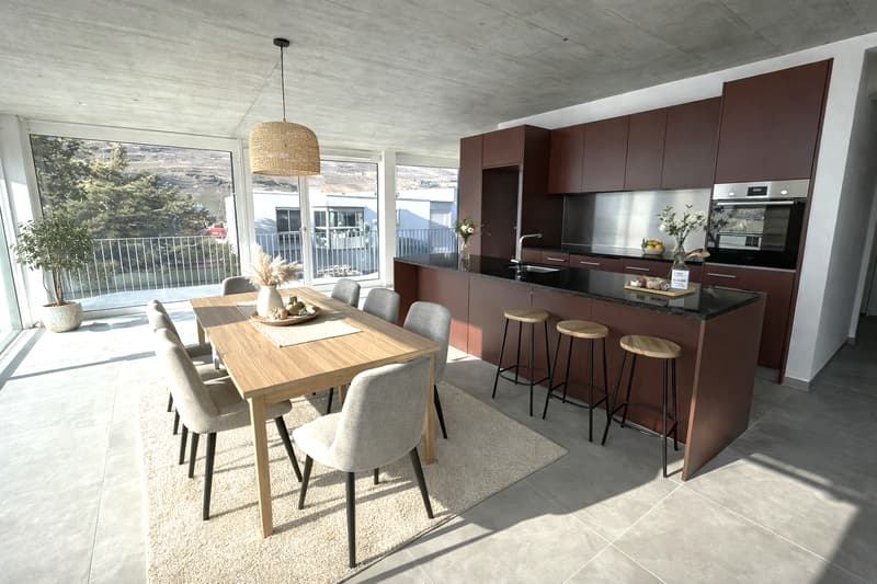 Spacieux attique neuf avec grand balcon (2)