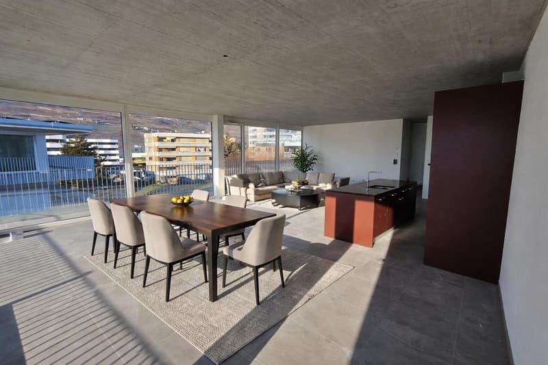 Magnifique attique de 4,5 pièces avec grand balcon (2)