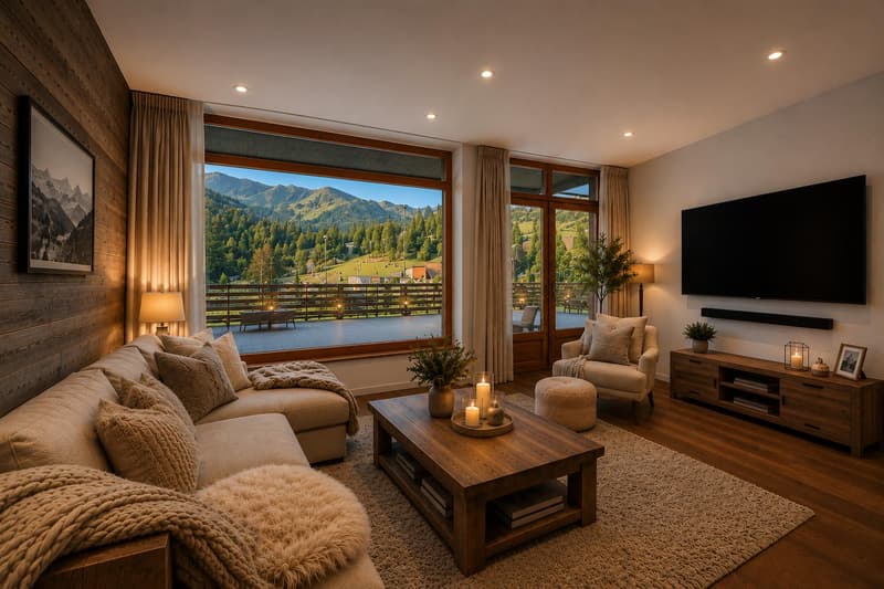 Magnifique appartement rénové avec grandes terrasses ski IN/OUT (1)
