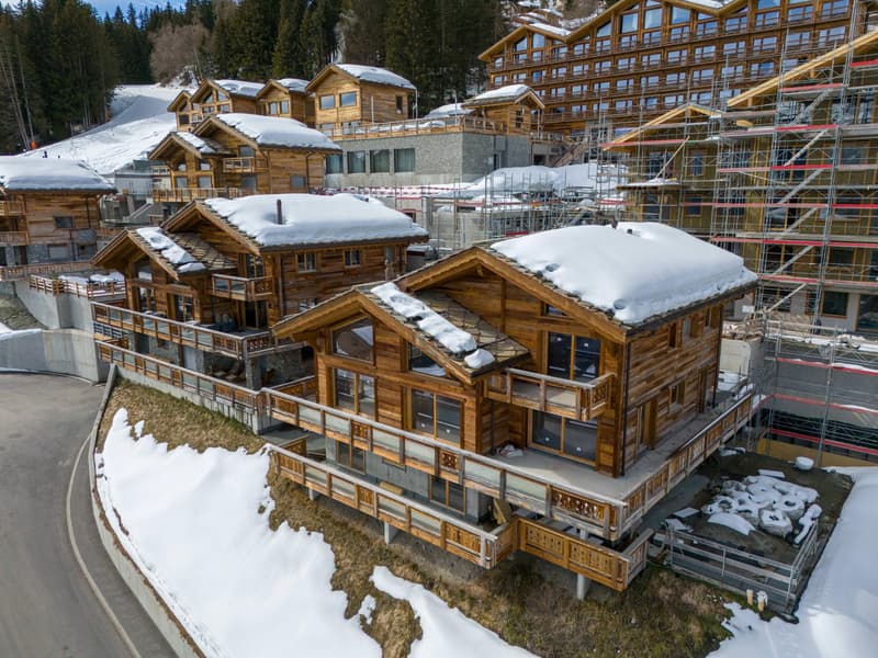 Attique neuf dans chalet de standing ski in/out ? Dixence Resort (5)