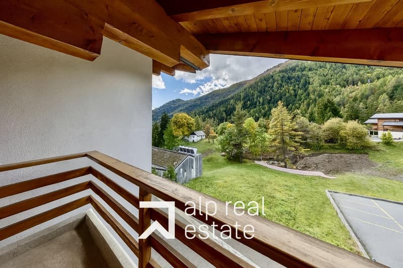 Appartement mansardé et traversant au centre du village (8)