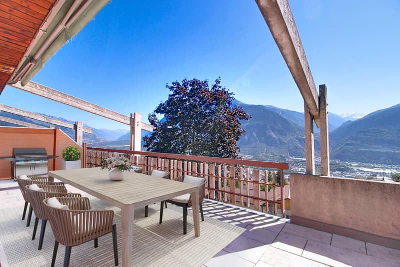 Villa jumelle & appartement indépendant - vue exceptionnelle (10)