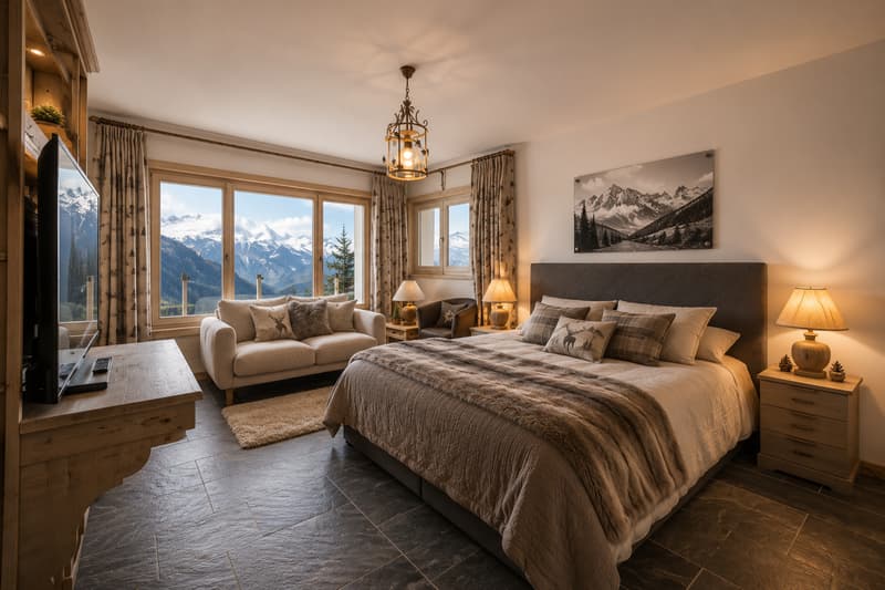 Attique d'exception avec vue époustouflante sur les Alpes (12)