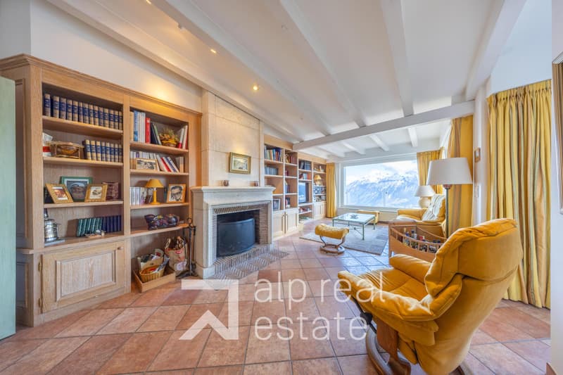 Attique d'exception avec vue époustouflante sur les Alpes (6)