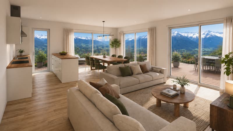 Magnifique appartement neuf avec vue panoramique (1)