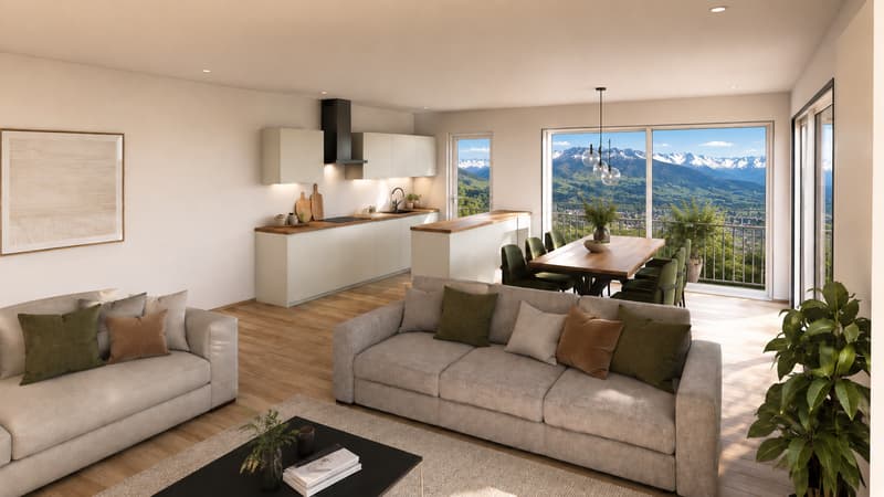 Magnifique appartement neuf avec vue panoramique (3)
