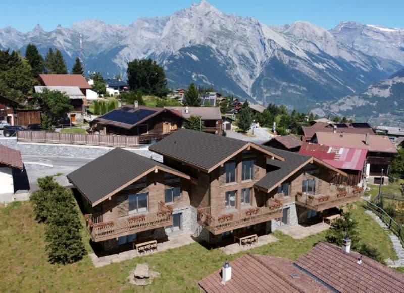 Magnifique chalet sur plan en résidence principale (8)