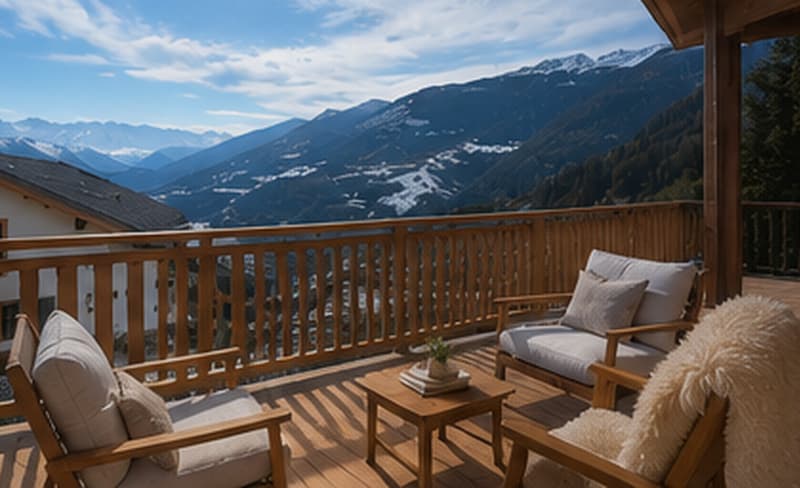 Magnifique chalet sur plan en résidence principale (2)