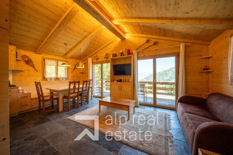 Magnifique chalet rénové avec vue à couper le souffle (1)