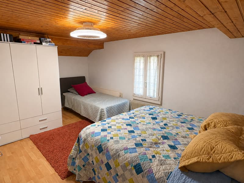 Charmante maison avec extérieur au coeur d'Aproz (5)