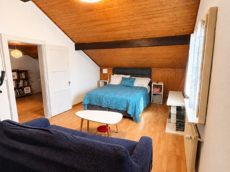 Charmante maison avec extérieur au coeur d'Aproz (4)