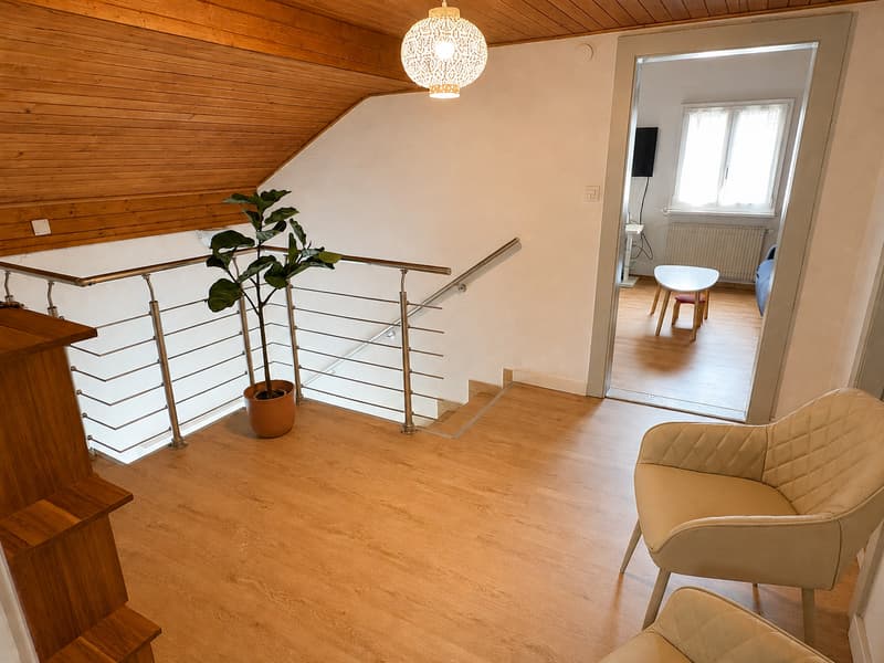Charmante maison avec extérieur au coeur d'Aproz (7)