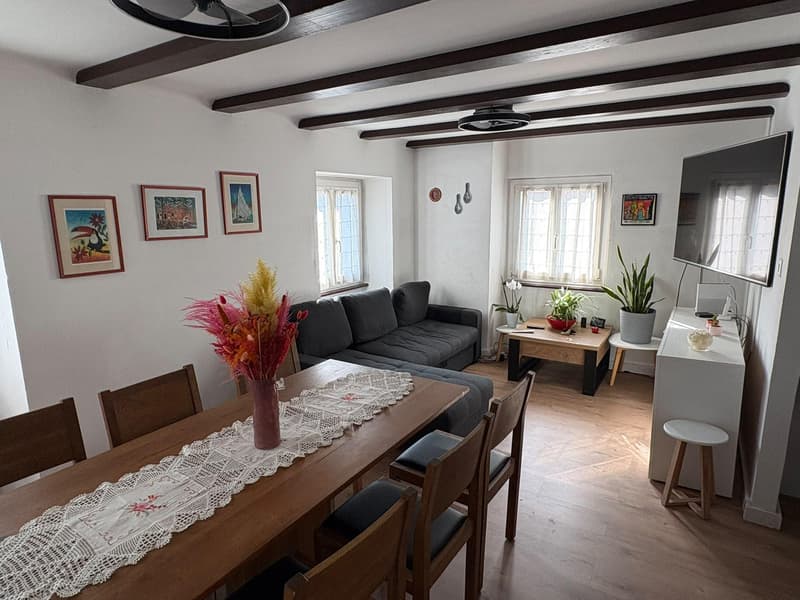 Charmante maison avec extérieur au coeur d'Aproz (3)