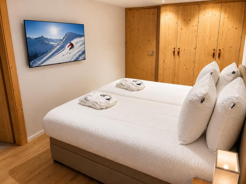 Superbe appartement ski in/out dans résidence hôtelière (5)