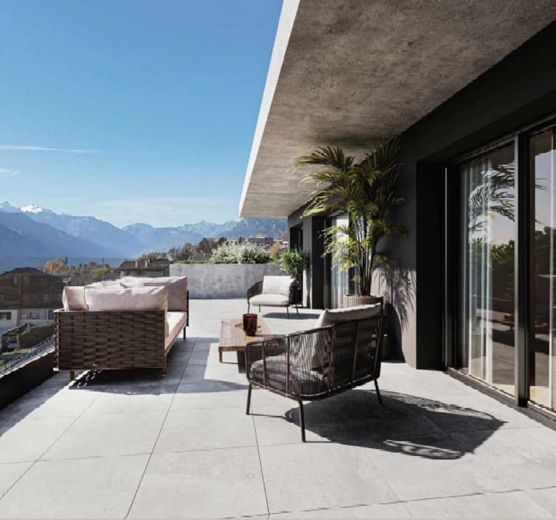 Appartements de 3.5 pièces sur plan avec terrasse - Les Terrasses à Willy (5)