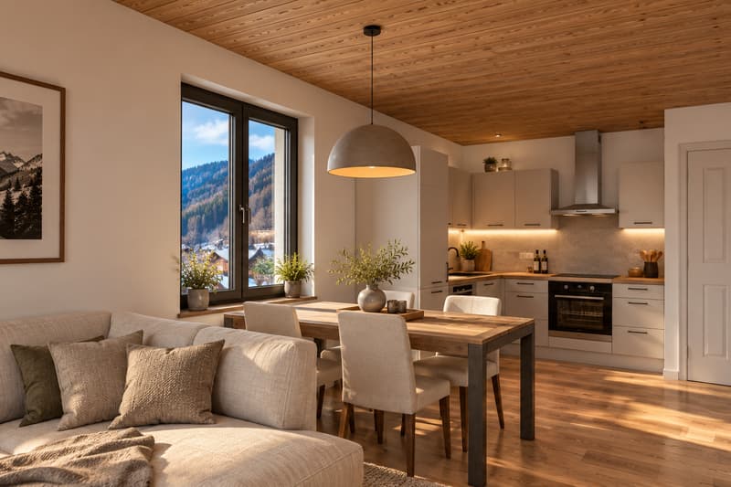 Appartement d'exception dans un chalet ? Résidence principale (5)