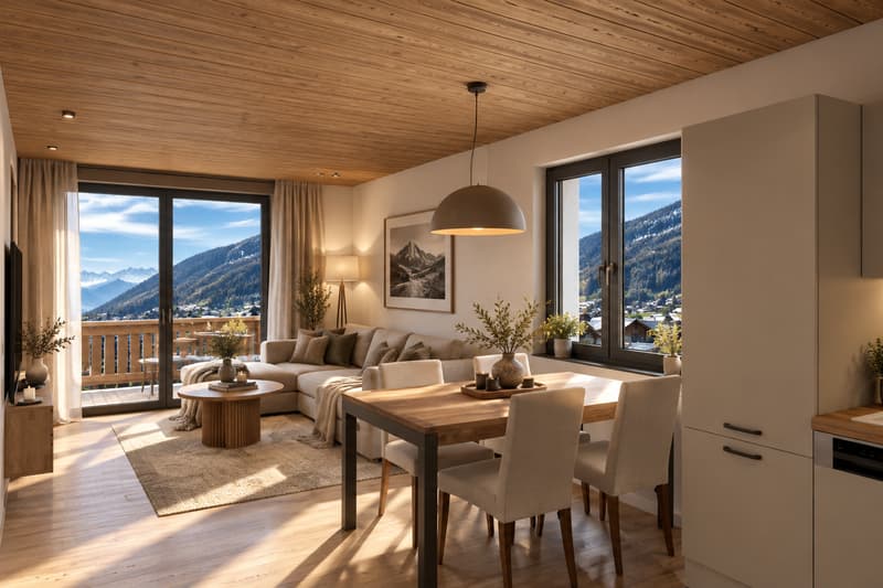 Appartement d'exception dans un chalet ? Résidence principale (4)
