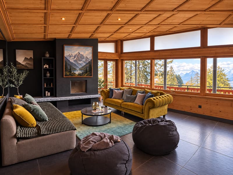 Chalet d'exception avec piscine privée (3)