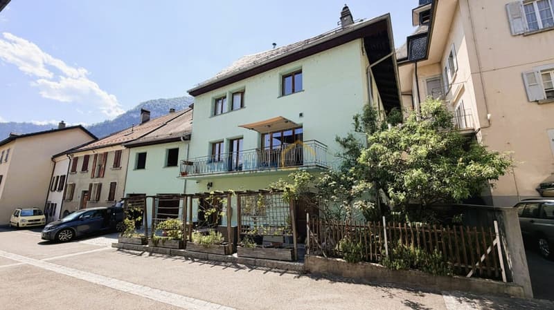 Grande maison villageoise centre de Vouvry (2)