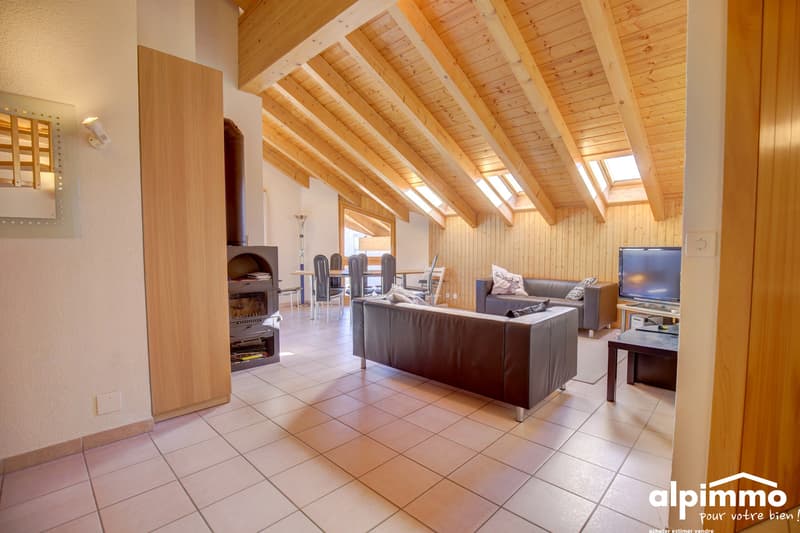 Lumineux duplex au centre de Nendaz-Station ! (8)