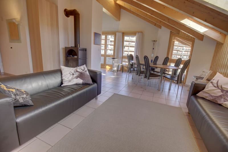 Lumineux duplex au centre de Nendaz-Station ! (9)