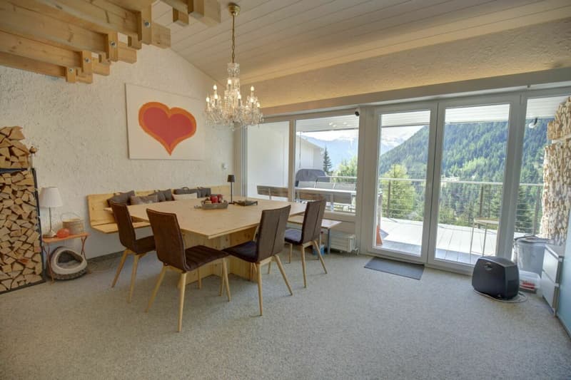 Magnifique chalet mitoyen rénové à Champex-Lac ! (1)