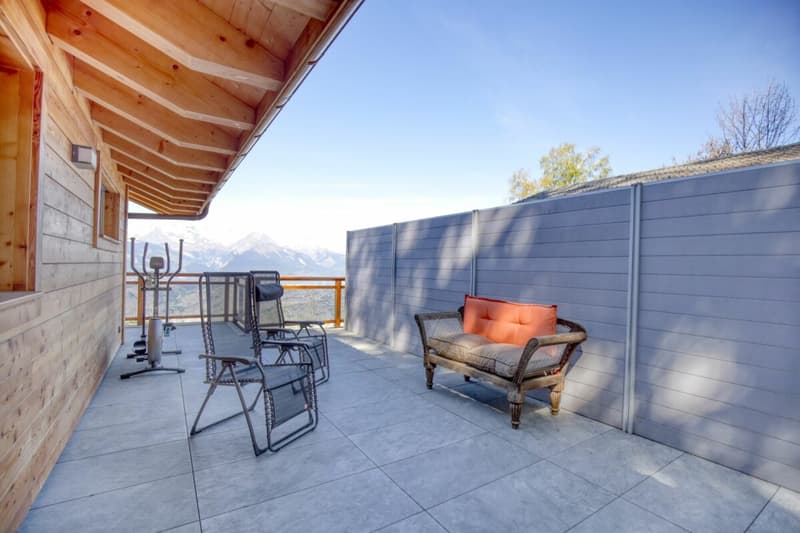 Magnifique chalet au bord du bisse à Nendaz ! (22)