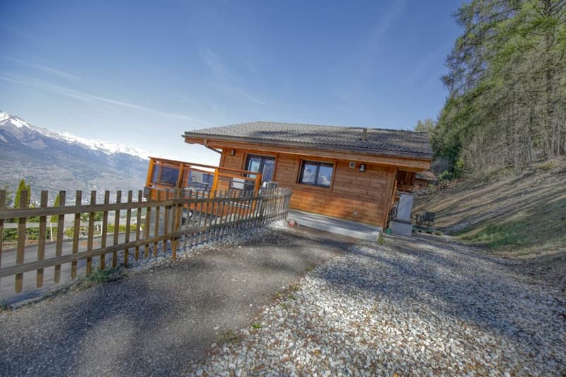 Magnifique chalet au bord du bisse à Nendaz ! (26)